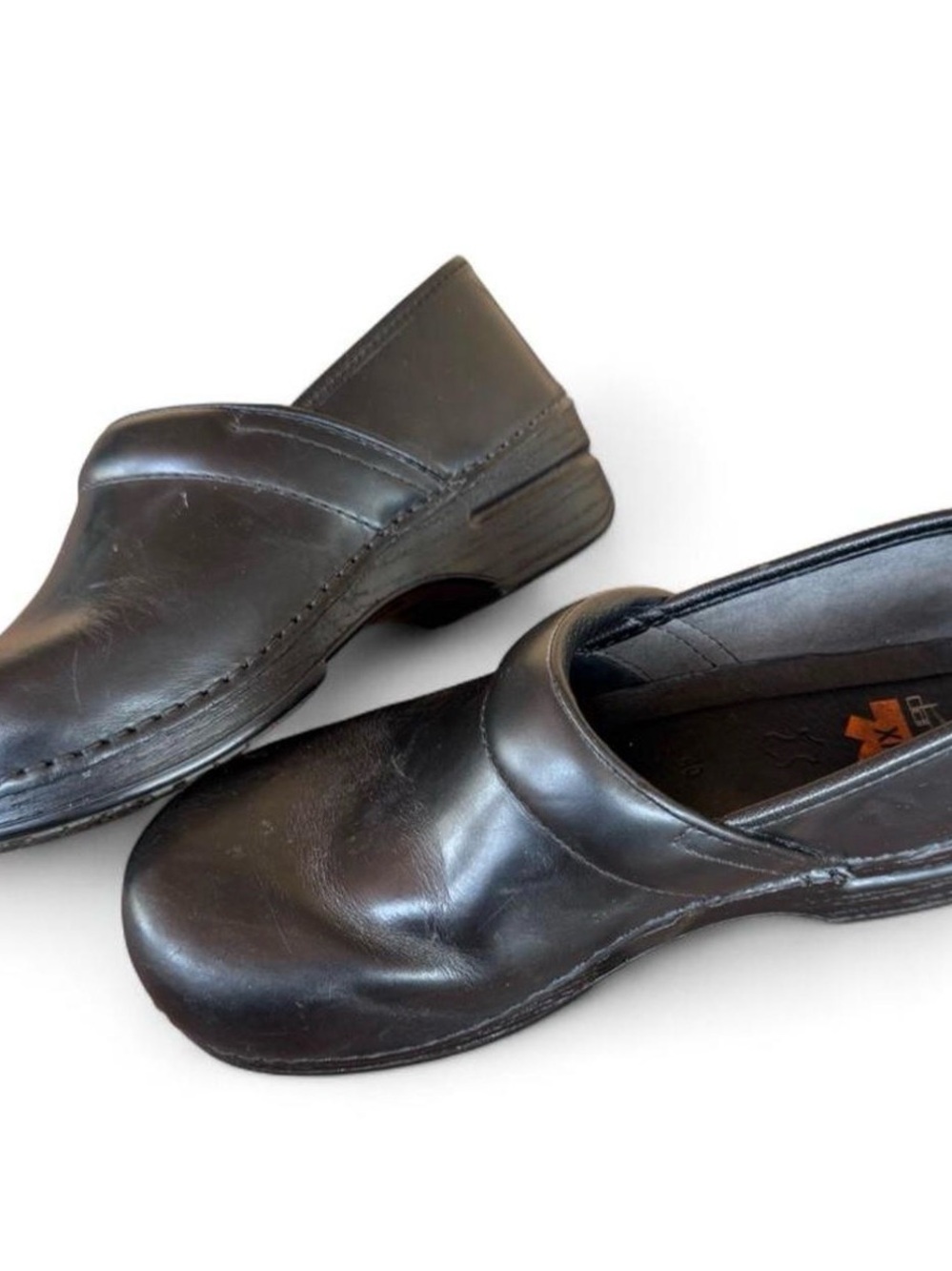 Women’s Dansko Black Slip-On Work Clogs